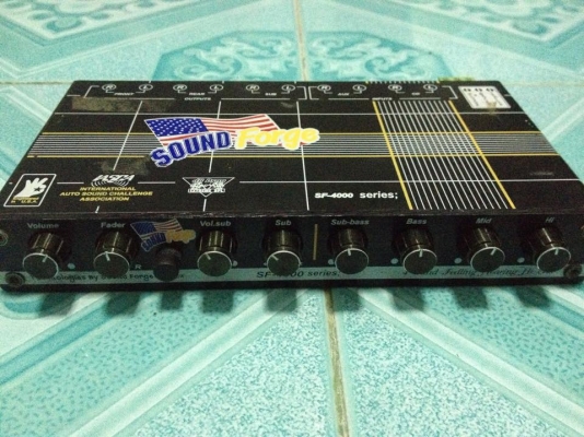 ปรีแอมป์ soundforge มือสองสภาพสวยเดิมๆ เสียงดีมากฟังเพราะโชว์ได้ ขาย 1450 บาท