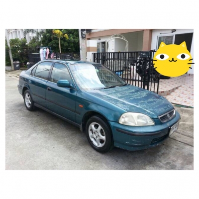 ซีวิค ตาโต เครื่องวีเทค ออโต้ ติดแก๊สลงเล่มแล้ว