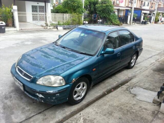 ซีวิค ตาโต เครื่องวีเทค ออโต้ ติดแก๊สลงเล่มแล้ว