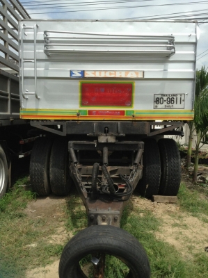 ขายลูกพ่วง2เพลาดั้มกระบะเนียม ส.สุชัย สภาพใช้งานได้เลย ขายลูกพ่วง2เพลาดั้มกระบะเนียม ส.สุชัย สภาพใช้งานได้เลย