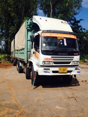 อีซูซุ DECA 270 FXZ 12 ล้อ ไม่ดั้ม  ไม่มีผ้าใบ ปี 50 เครื่องดี เกียร์ดี พร้อมใช้