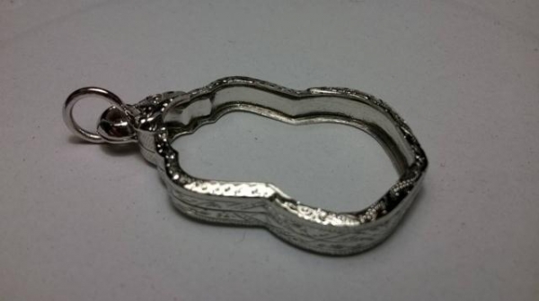 กรอบพระเงินแท้