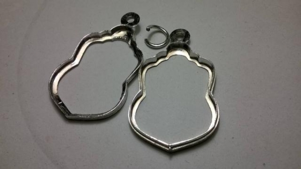 กรอบพระเงินแท้