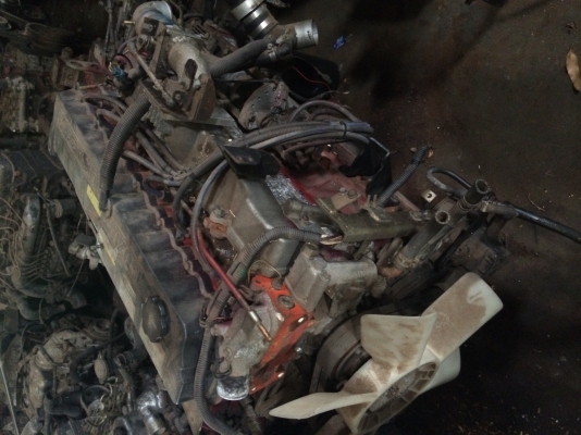 ขายเครื่องยนต์อีซูซุ 6HE1 ใช้ก๊าซธรรมชาติอัด 100\% เครื่องมือสองสภาพดีจากญี่ปุ่น เอกสารอินวอยส์