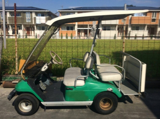 WWW.ByRin29.COM รถ YAMAHA รถกอล์ฟ แบบเครื่องยนต์ 2 ที่นั่ง เพิ่มเติมที่นั่งเล็กด้านหลัง 2 ที่ สภาพเดิมๆจากญี่ปุ่น นำเข้าจากประเทศญี่ปุ่น