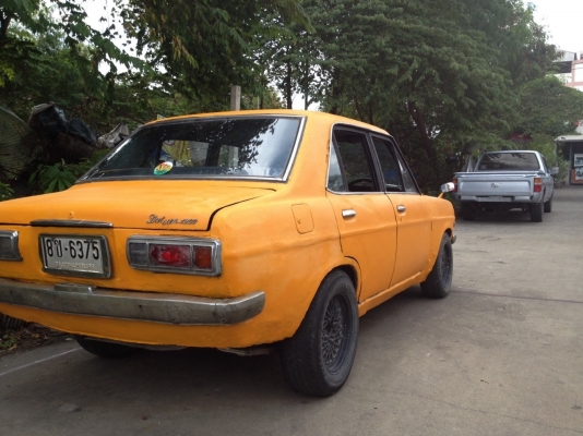 ดัสสันคลาสสิค โบราณ ติดแก๊สแล้ว น้องฝากมา