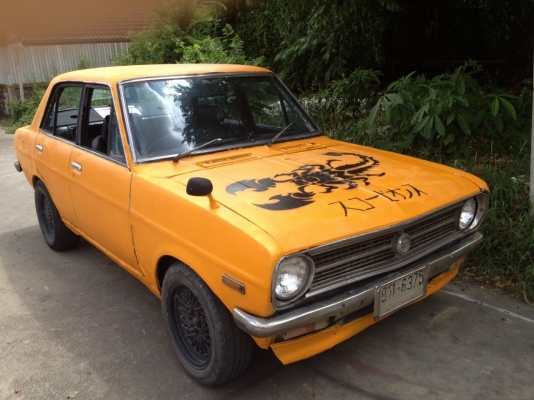 ดัสสันคลาสสิค โบราณ ติดแก๊สแล้ว น้องฝากมา