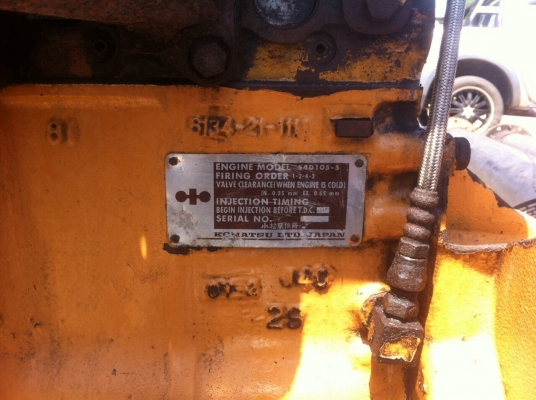 ขายเครื่องปั่นไฟ komutsu