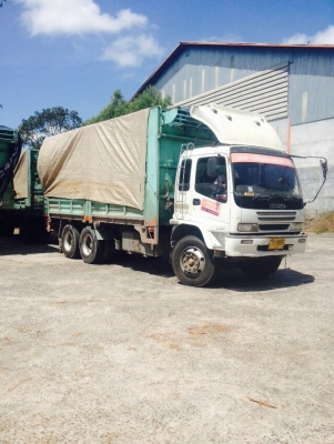 อีซูซุ DECA 270 FXZ 12 ล้อ ไม่ดั้ม  ไม่มีผ้าใบ ปี 50 เครื่องดี เกียร์ดี พร้อมใช้