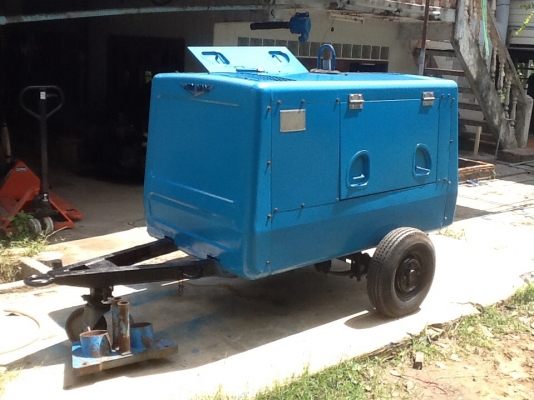 ปั๊มลมแบบเครื่องยนต์ AIRMAN PDS125S เก่าญี่ปุ่น 100000.บ