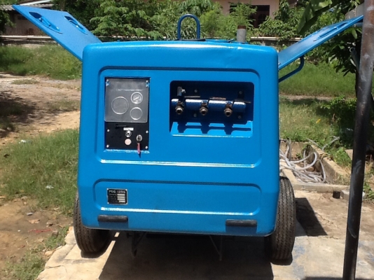 ปั๊มลมแบบเครื่องยนต์ AIRMAN PDS125S เก่าญี่ปุ่น 100000.บ