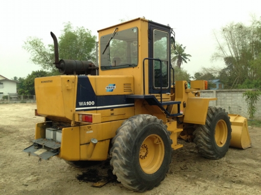 รถตัก KOMATSU WA100-1 เก่าญี่ปุ่นแท้ สวยๆ