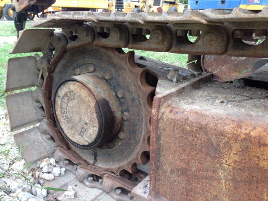 รถแบคโฮ CATERPILLAR E70B เก่าญี่ปุ่นแท้ ใส่หัวกระแทก