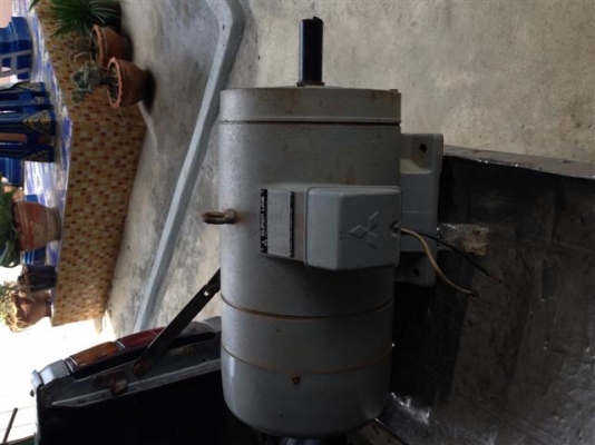 ขาย มอเตอร 5 แรง 2สาย มิซู ป้ายดำ