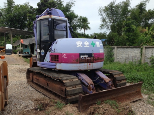 รถแบคโฮเก่าญี่ปุ่นแท้ KOMATSU PC128UU อ๊อฟเซทบูม