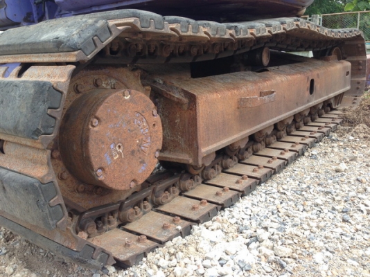 รถแบคโฮเก่าญี่ปุ่นแท้ KOMATSU PC128UU อ๊อฟเซทบูม