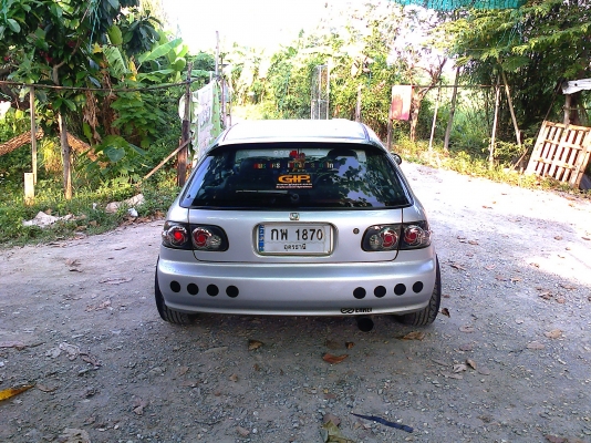 Honda civic 3ประตูแต่งสวยๆราคาถูกๆ