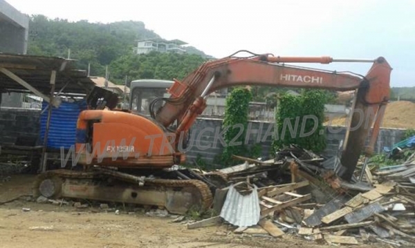 รถแบคโฮ HITACHI EX135 4 สูบ เทอร์โบ เครื่อง ISUZU รถแบคโฮ HITACHI EX135 4 สูบ เทอร์โบ เครื่อง ISUZU