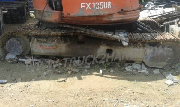 รถแบคโฮ HITACHI EX135 4 สูบ เทอร์โบ เครื่อง ISUZU รถแบคโฮ HITACHI EX135 4 สูบ เทอร์โบ เครื่อง ISUZU