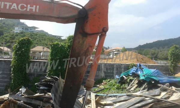 รถแบคโฮ HITACHI EX135 4 สูบ เทอร์โบ เครื่อง ISUZU รถแบคโฮ HITACHI EX135 4 สูบ เทอร์โบ เครื่อง ISUZU