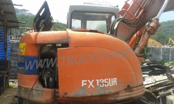 รถแบคโฮ HITACHI EX135 4 สูบ เทอร์โบ เครื่อง ISUZU รถแบคโฮ HITACHI EX135 4 สูบ เทอร์โบ เครื่อง ISUZU