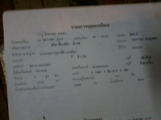 (ด่วน รถยังอยู่ค่ะ)  โตโยต้า  4  ล้อใหญ่  ปี44 เล่มพร้อม..  พร้อมใช้งาน