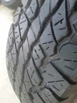 ขายยาง31x10.5R15 ปี 0311 DUNLOP GRANDTREK AT1    4  เส้น
