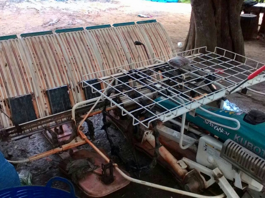 รถดำนา6แถวเดินตาม