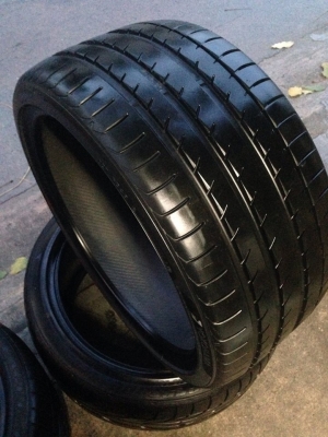 ขายเศษยาง YOKOHAMA ADVAN SPORT v105 265-30-19 ปี14 สภาพ98\% 2,400.- ขายเศษยาง YOKOHAMA ADVAN SPORT v105 265-30-19 ปี14 สภาพ98\% 2,400.-