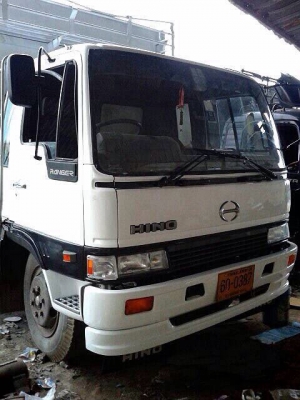 ขาย Hinoสิงห์ไฮเทค เครื่อง195แรง คอกยาว7.2ม.สภาพสวย