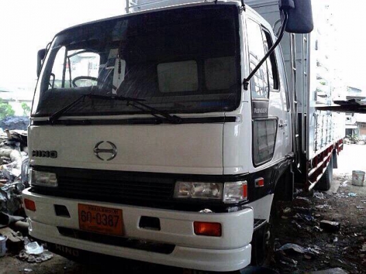 ขาย Hinoสิงห์ไฮเทค เครื่อง195แรง คอกยาว7.2ม.สภาพสวย