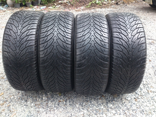 ขายแม็ก 6รูขอบ20 พร้อมยาง265/50R20 ยางปลายปี11 ดอกยางเต็มไม่แตกไม่ร้าวไม่กินข้างใช้งานน้อยมาก (สภาพแม็กยาง90\%) สวยๆ จำนวน 1 ชุด