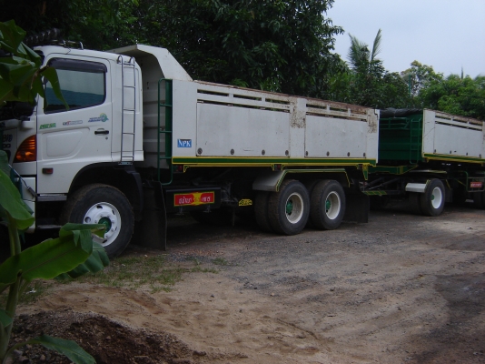 ขายรถHINO 500 (344 แรง) แม่+ลูกสามคานแท้ขาย 2700000 บาท โทร. 0843376760