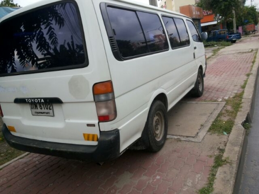 ตู้ HIACE 96 เบนซินโรงงาน ตัวรถบางเดิม มือ1