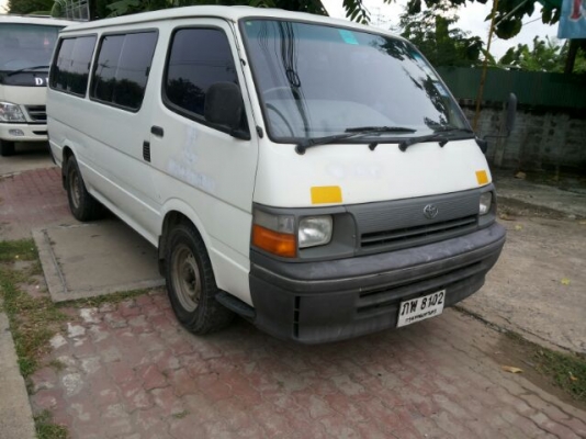 ตู้ HIACE 96 เบนซินโรงงาน ตัวรถบางเดิม มือ1
