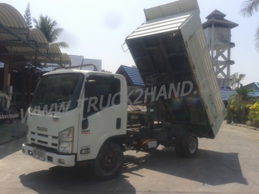 ISUZU  6 ล้อดัมพ์ รุ่น NMR 130  ปีจดทะเบียน 2554