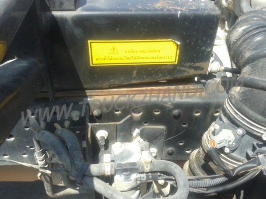 ISUZU  6 ล้อดัมพ์ รุ่น NMR 130  ปีจดทะเบียน 2554