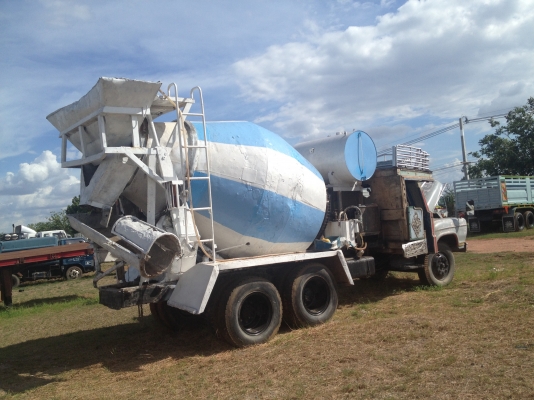 ขายรถโม่ปูน หัวยาว ยี่ห้อ ISUZU เครื่อง 6HE1 โม่ 5 คิว มี 2 เครื่อง เก็บงานใหม่พร้อมใช้เช็คแล้วเรียบร้อย ขายไม่แพงโทรสอบถามได้ค่ะ