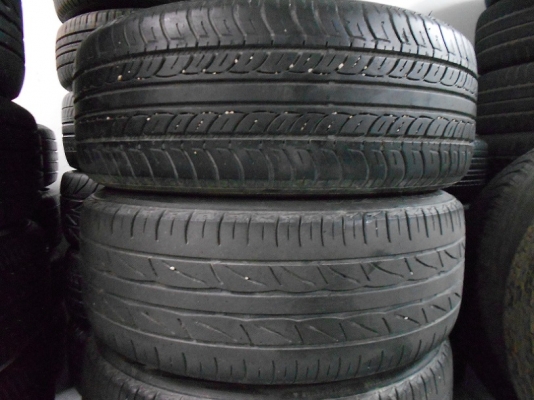 ขายล้อแม็กแต่งขอบ 15(4/100)พร้อมยาง 195/55/15 ปี 08,11 พร้อมใช้ 1 ชุด 4,900.-**NET**