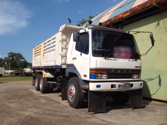 ขายรถบรรทุกสิบล้อดัมพ์ Mitsubishi TF ซีเรียล 3,2xx เครื่องเดิม 6d16 turbo 220 แรง 2 เพลา เกียร์เดิม กระบะสามมิตร