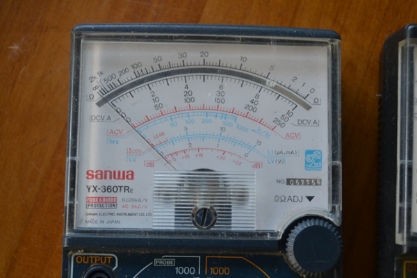 มัลติมิเตอร์ SANWA YX-360 TRe ,UNIONN UN-360TRe