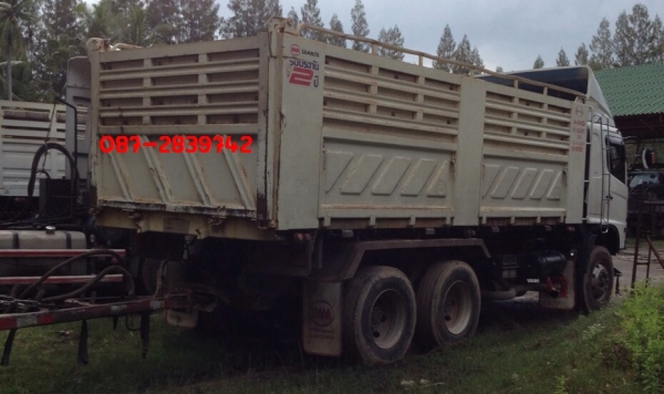 ขายดาวน์ HINO 380 แรงม้า  พ่วงแม่-ลูก 3 คาน