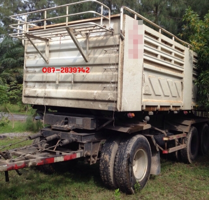 ขายดาวน์ HINO 380 แรงม้า  พ่วงแม่-ลูก 3 คาน