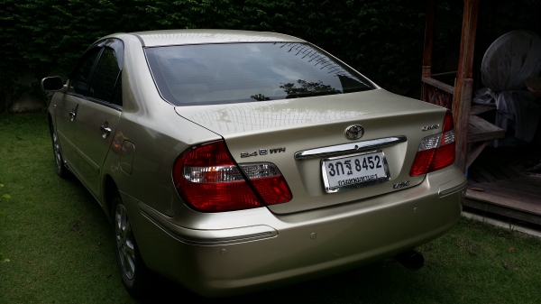 โตโยต้าแคมรี่ปี2003 2.4Qรุ่นท็อปม่านหลังไฟฟ้า