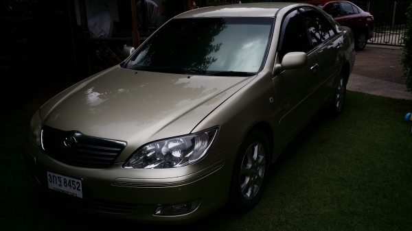 โตโยต้าแคมรี่ปี2003 2.4Qรุ่นท็อปม่านหลังไฟฟ้า