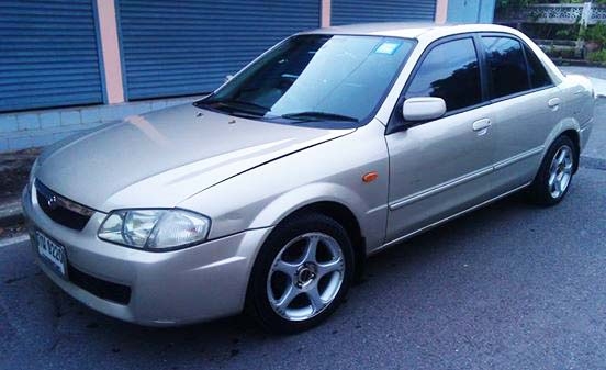 Mazda 323 Protege ปี 2000 เครื่อง 2.0 airbag 2 ใบ เกียร์ออโต้ Triptonic เครื่องดี เกียร์นิ่มนวล ช่วงล่างเงียบ แอร์เย็น ภายในเรียบร้อย กระจกไฟฟ้า ปรับข้างไฟฟ้า แม็กซ์ 15 แบตเตอรี่ใหม่เอี่ยม น้ำมันเกียร์เพิ่งเปลี่ยน ไม่มีปัญหาความร้อน รถขับมันส์