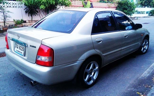 Mazda 323 Protege ปี 2000 เครื่อง 2.0 airbag 2 ใบ เกียร์ออโต้ Triptonic เครื่องดี เกียร์นิ่มนวล ช่วงล่างเงียบ แอร์เย็น ภายในเรียบร้อย กระจกไฟฟ้า ปรับข้างไฟฟ้า แม็กซ์ 15 แบตเตอรี่ใหม่เอี่ยม น้ำมันเกียร์เพิ่งเปลี่ยน ไม่มีปัญหาความร้อน รถขับมันส์ Mazda 323 Protege ปี 2000 เครื่อง 2.0 airbag 2 ใบ เกียร์ออโต้ Triptonic เครื่องดี เกียร์นิ่มนวล ช่วงล่างเงียบ แอร์เย็น ภายในเรียบร้อย กระจกไฟฟ้า ปรับข้างไฟฟ้า แม็กซ์ 15 แบตเตอรี่ใหม่เอี่ยม น้ำมันเกียร์เพิ่งเปลี่ยน ไม่มีปัญหาความร้อน รถขับมันส์