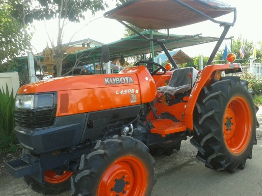 มาแว้ว..คูโบต้า L4508 สวยกริ๊บ...ยางดี เบาะใหม่ ชม.น้อย เล่มทะเบียนพร้อมโอน