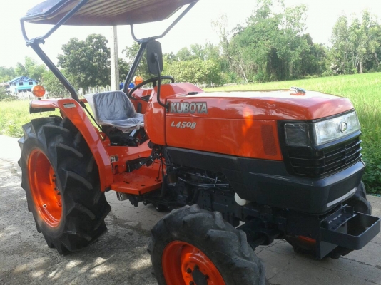 มาแว้ว..คูโบต้า L4508 สวยกริ๊บ...ยางดี เบาะใหม่ ชม.น้อย เล่มทะเบียนพร้อมโอน