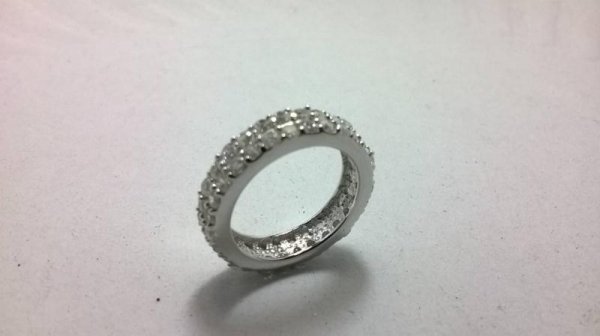 แหวนรอบนิ้วเงินฝังรัสเซีย